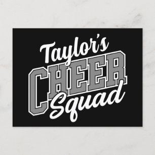 Kortet CheerLeader School Varsity Cheer Squad Vykort