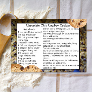 Kortet Chocolate Chip Cowboy Cookies Recipe Tack Kort