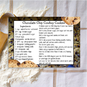 Kortet Chocolate Chip Cowboy Cookies Recipe Tack Kort