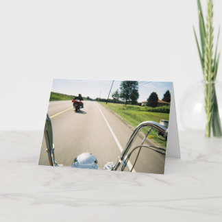 Kortet Chopper Rider-hälsning Kort