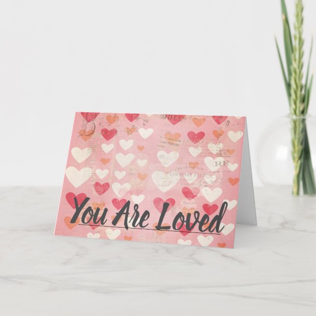 Kortet Christian You are Loved Kort (Framsida)