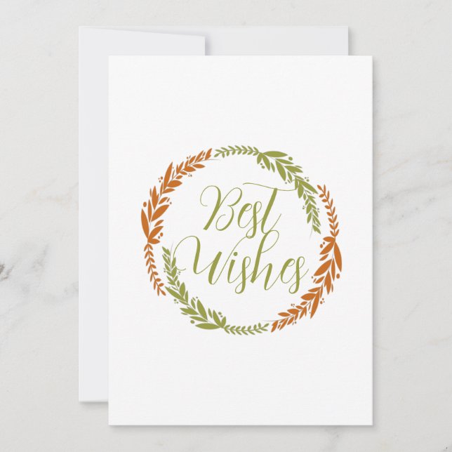 Kortet Cute Best Önskemål WANES (Utandningsportet  Inbjudningar (Framsida)