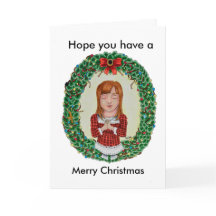 Kortet Cute jul Copic Teckning