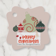Kortet Cute ornament Family eller business Flat He