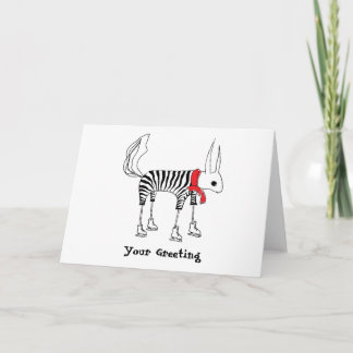 Kortet Cute Squirrel-hälsning Kort