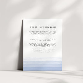 Kortet Dip Dye Guest Details-hölje | Ametyst Tilläggskort