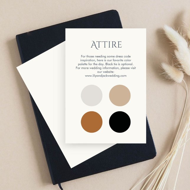 Kortet Färg Dot Bröllop Attire-nödnummer för stäng Tilläggskort (Skapare uppladdad)