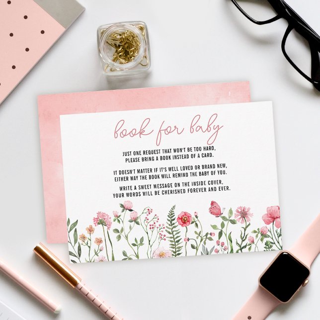 Kortet för babyduschmunstycke för Wildblommor Sol OSA Kort (Skapare uppladdad)