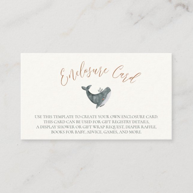 Kortet för babyvisningsprogram för Aquarius Zodiac Tilläggskort (Framsida)