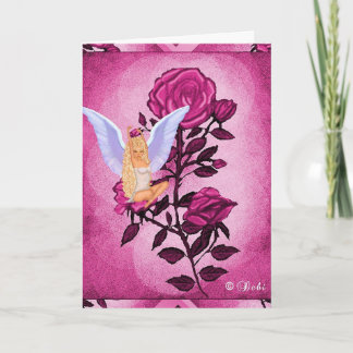 Kortet för dockaträdgårdhälsning kort