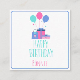 Kortet för gåva av kummel från födelsedagen - Pers Tilläggskort