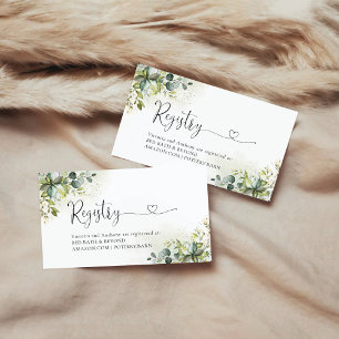 Kortet för Greenery Registry-hölje Tilläggskort