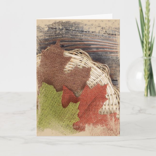 Kortet för hälsning av höns tack kort (Framsida)