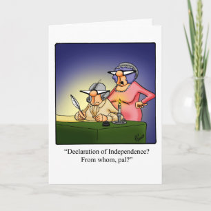 Kortet för hälsning i Humor i juli Kort