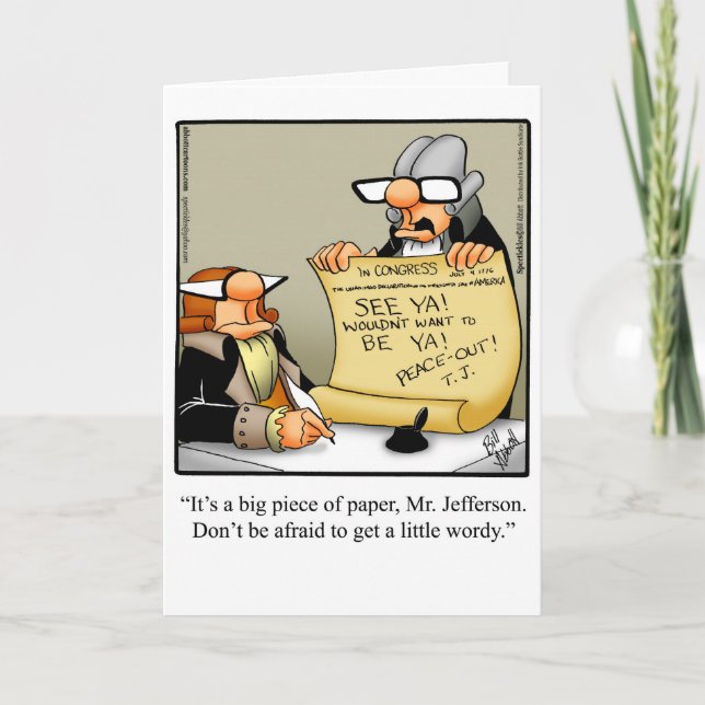 Kortet för hälsning i juli kort (Framsida)