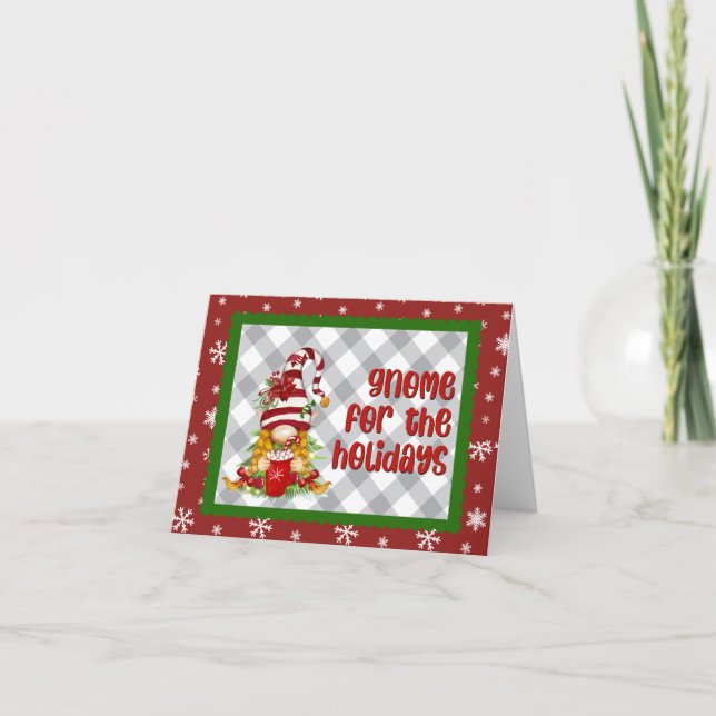 Kortet för Helgdagar Tack Kort (Framsida)