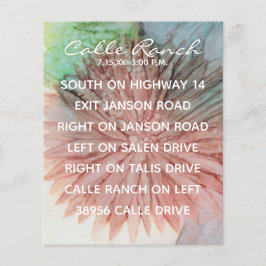 Kortet för hölje i bröllop är snyggt i Rosa och la