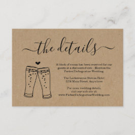 Kortet för information om ölinformation tilläggskort