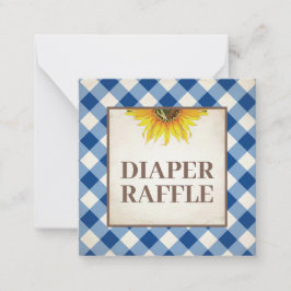Kortet för inmatning av anteckningskort för Raffle
