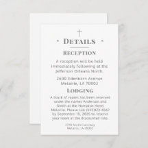 Kortet för katolskt detaljförslutning i monogramme