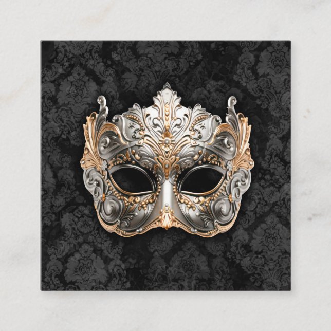 Kortet för maskkarneval tilläggskort (Framsida)