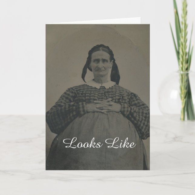 Kortet för meddelanden om Gravid (Framsida)