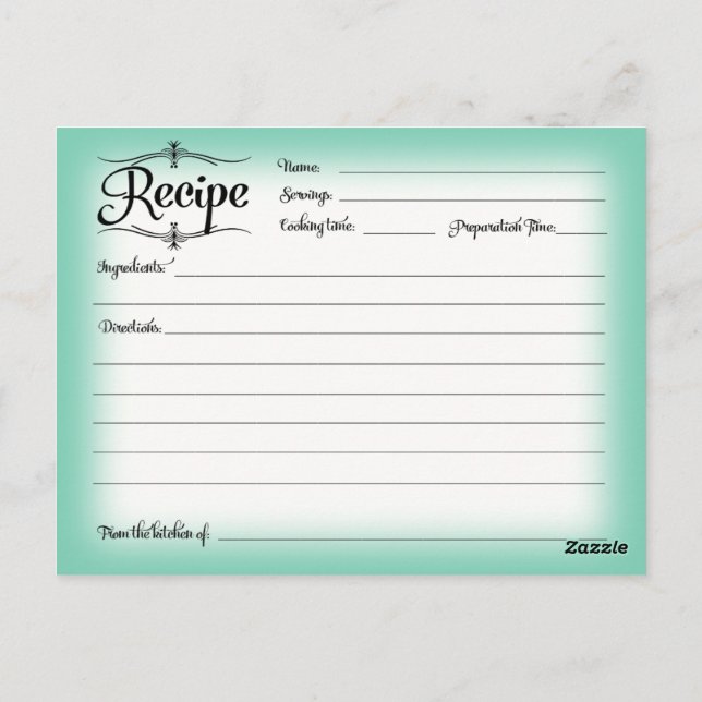 Kortet för möhippa avmarkerar Scrollsar Retro Vykort (Baksida)