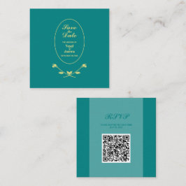 Kortet för OSA av QR-kod i bröllop Tilläggskort