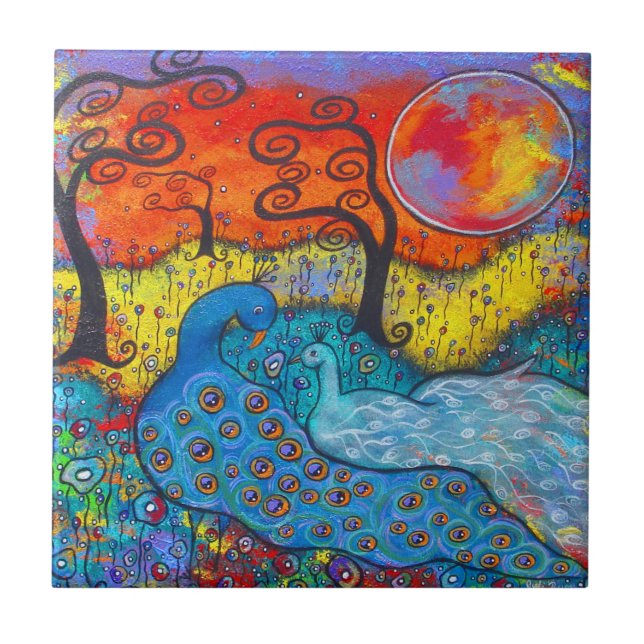 Kortet för scenkonst kakelplatta (Framsidan)