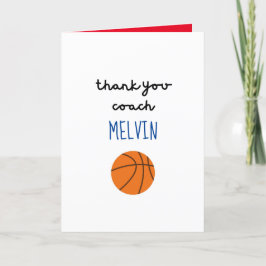 Kortet för utvärdering av basket, tack och lov meddelande