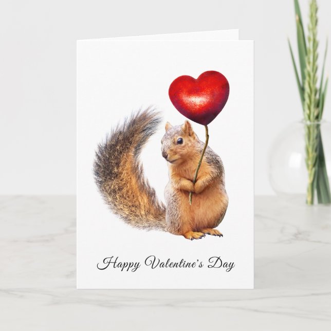 Kortet för Valentineser med Hjärtklämma Kort (Framsida)