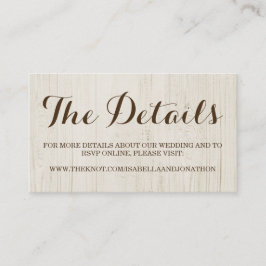 Kortet för webbplatshölje för bröllop tilläggskort