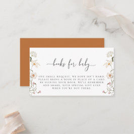 Kortet för Wildbloms Bok-begäran Placeringskort