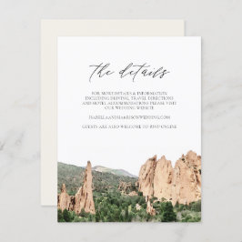 Kortet Gods Bröllop-informationsblad för vattenfär Inbjudningar