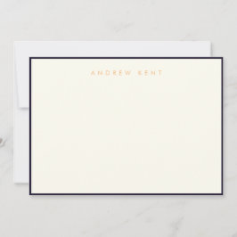 Kortet Gräns - platt anteckningskort 5" x 7"