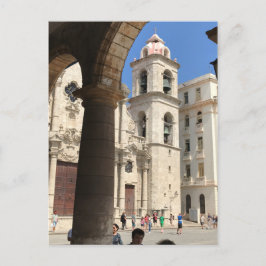 Kortet Havanna Cathedral, Havana, Kuba Vykort