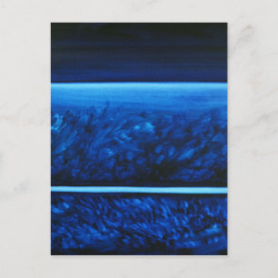 Kortet HEALING FÄRG in Calming BLUE Vykort