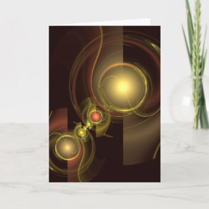 Kortet Intimate Connection Abstrakt Art Greeting C Kort