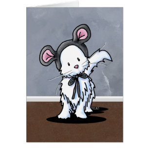Kortet Kat Mouse Note Card OBS Kort
