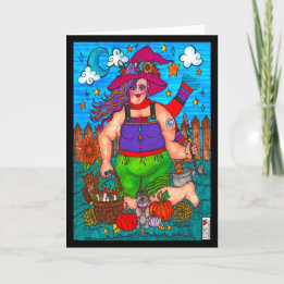 Kortet Magic Garden Witch Kort
