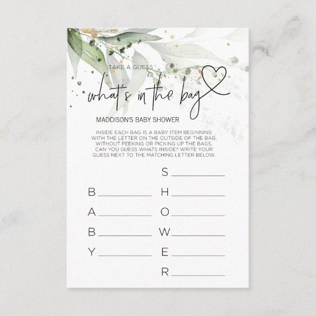 Kortet Neutralt babyskuvel för babyskor Tilläggskort (Framsida)