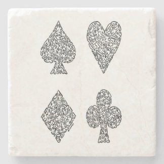 KORTET PASSAR I SVART STENUNDERLÄGG