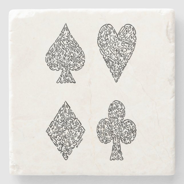 KORTET PASSAR I SVART STENUNDERLÄGG (Framsidan)