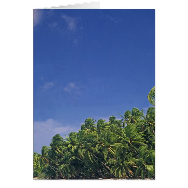 Kortet, Pukapuka. Hälsningskort (Framsidan)