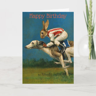 Kortet Racer Birthday Card Kort