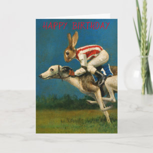Kortet Racer Birthday Card Kort