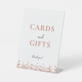 Kortet Ro Guld Glitter ger tecken på