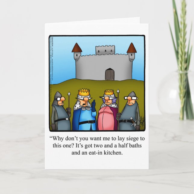 Kortet "Specifikationer" för nya Grattisar för hem Kort (Framsida)