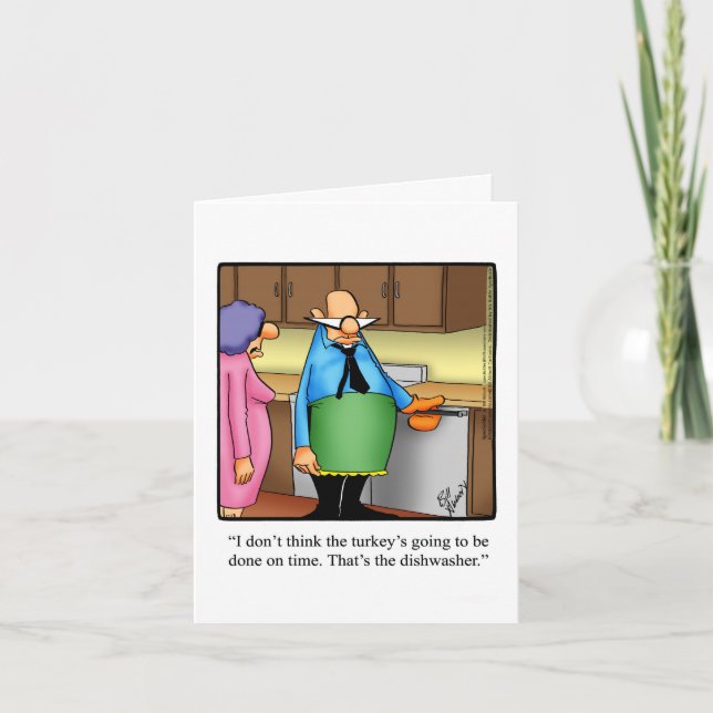 Kortet "Spectickles" för Thanksgiving Helgkort (Framsida)