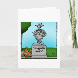 Kortet "Spectickles" för Thanksgiving Helgkort